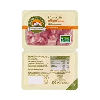 Pancetta Ass.Cubetti SDC 200G - affumicata
