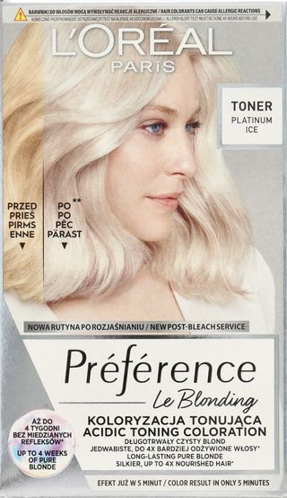 L’Oréal Preference 01 Platinum Ice - toner