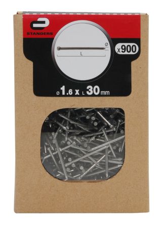 900 Pregos S/Cab Aco Pol 1.6X30 (15673490)