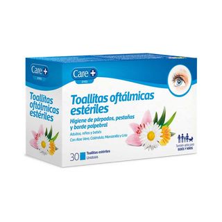 Toallitas Oftalmicas Esteriles 30 Unidades Care+ (8470001771612)