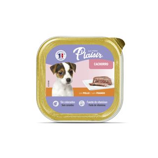 Paté Perro Junior Pollo Plaisir 150 G 305830 (305830)