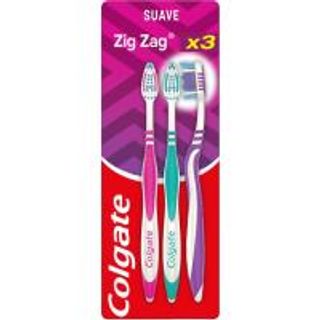 Cepillo Manual Zig Zag Suave Colgate Pack 1+2 Uds. (17416223)