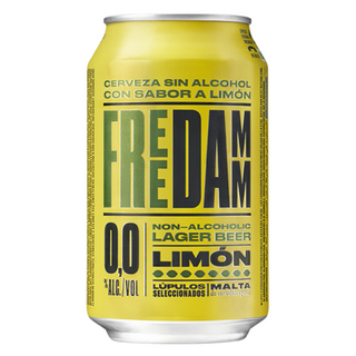 Free Damm 0.0 Cerveza Sin Alcohol Limón Lata 330ml