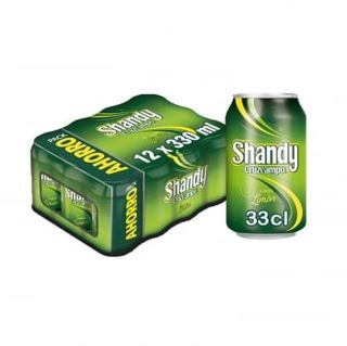 Cerveza Shandy Cruzcampo Sabor Limón Pack 12 Latas 33 Cl.