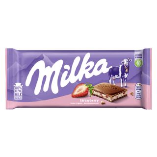 Chocolate Milka Morango 90g