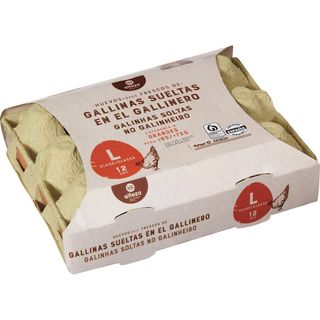 Huevos Suelo Grandes L, Paquete 1 Docena