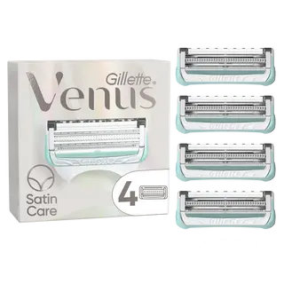 Venus Satin Care Recambios Maquinilla Depilación Ingles y Zona Íntima - Gillette - 4 unidades 8700216073387