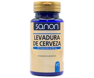 Comprimidos Sanon Levadura De Cerveza 200 Und
