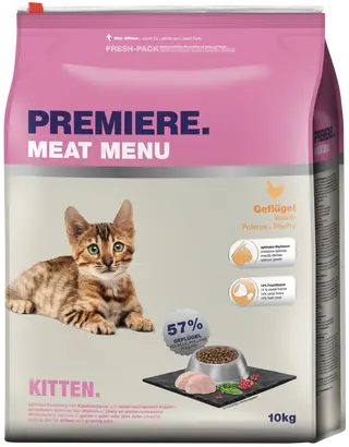 Premiere Meat Menu Kitten Drób 10kg