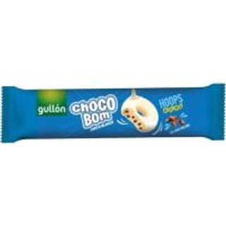 Galleta Chocobom Hoops Choco Blanco Gullón, Paquete 128 G (26604579)