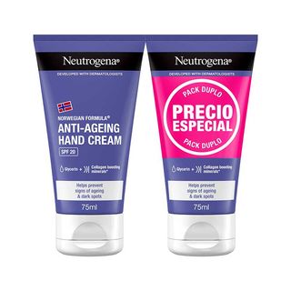 Crema Manos Neutrogena Anti-Edad 2X75 Ml. (3574661710921)