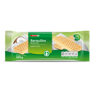 Barquillos Spar De Coco 200Gr