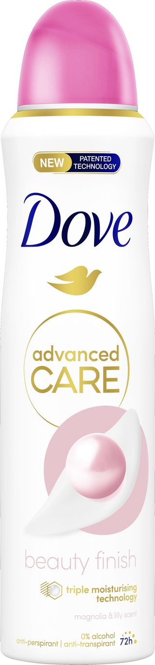 DOVE ADVANCED CARE BEAUTY FINISH SPRAY 150ML   ELI1425