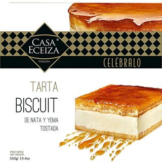 ECEIZA Tarta De Nata Y Yema 550 G