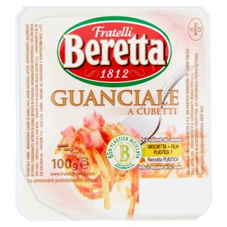 Fratelli Beretta Guanciale A Cubetti 100 G
