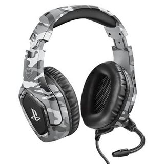 Auriculares Trust Gxt 488 Forze Gris Camuflaje Ps4 (8713439235319)