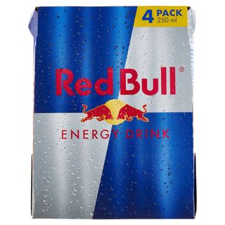 Red Bull Energy Drink, 4x250 ml - 9002490100490