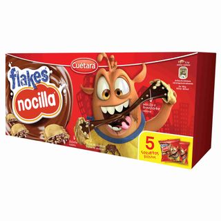 Bolachas Flakes Nocilla Cuétara (emb. 175 gr (5 un))