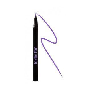 Eyeliner Líquido Waterproof To Die For - Krash Kosmetics - Lila 729208144957