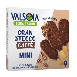 Valsoia Gelato Gran Stecco Mini Al Caffè 4x50g