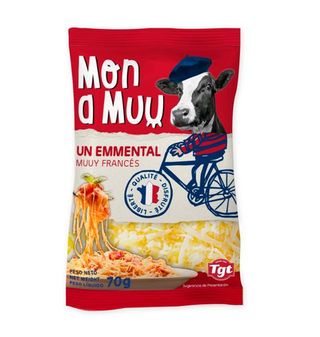 Queso Rallado Mon A Muu Emmental 70 G