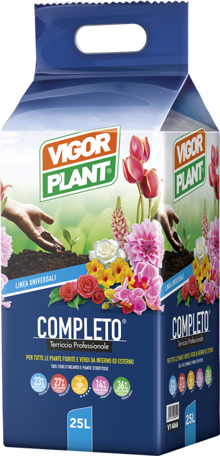 Terriccio Universale Completo 25 Lt In Balletta Professionale 510013253