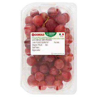 CONAD Percorso Qualità Uva Senza Semi Rossa 500 g - 8003170086302