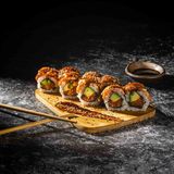 Dragon Salmó Flamejat 260G 8U. AO By Hideki