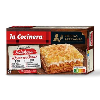 Lasaña Boloñesa La Cocinera 500 Gr