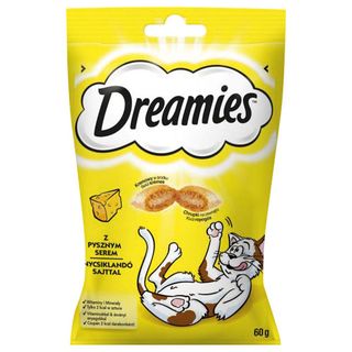Dreamies Karma dla kota, snaki z serem, 60 g
