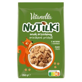 Vitanella Nutilki Poduszki smak orzechowy, 350 g