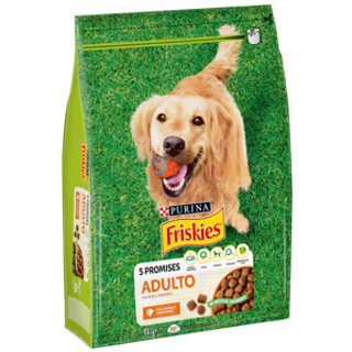 Perro Adulto Aves Friskies 3Kg.
