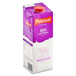 Leche Desnatada Sin Lactosa Pascual 1 L