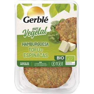 Hamburguesa De Tofu-Espinacas Gerblé Bio, Pack 2X80 Gr. (17847336)