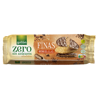 Galletas Zero Finas Avena Choco Leche Gullon 150Gr.