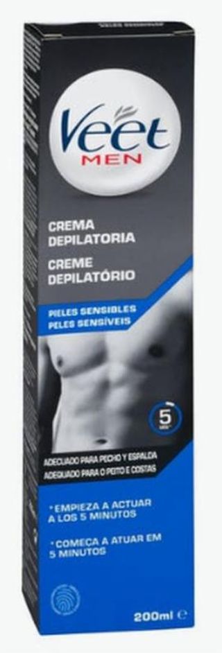 Crema Depilatorio Hombre Piel Sensible Veet 200 Ml