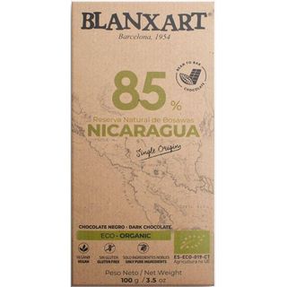Chocolat Negro Ecológico 85% Cacao Origen Nicaragua, 100G (25834789)
