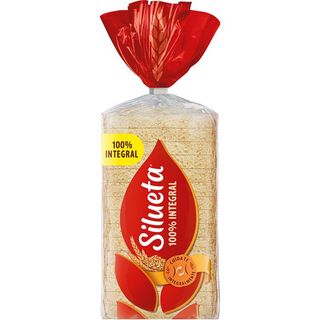 SILUETA Pan De Molde Sin Corteza Integral 450 G