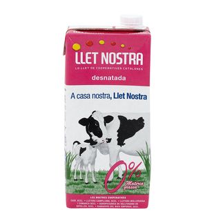 Leche Desnatada Llet Nostra 1 L