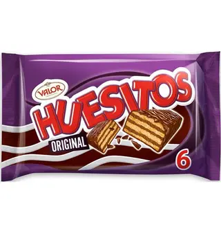 Snack Huesitos Barritas De Chocolate 6 Uds. X 20 G