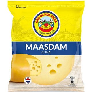 Cuña De Queso Maasdam Oro De Holanda, 300 Gr. (25960105)
