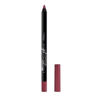 Perfilador de Labios 2 en 1 Gel Contour - Color Lip Liner Waterproof - Deborah Milano - Rosa 8009518365337