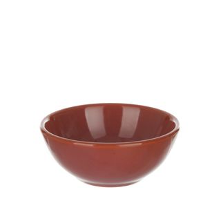 Coppetta tonda salmone 10x4 cm - in ceramica