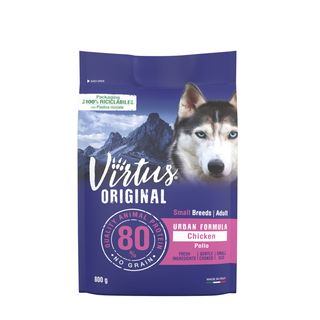 Virtus dog adult small breeds urban 800g