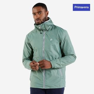 Chaqueta impermeable cortavientos lluvia vela Hombre Sailing 100 verde.M Verde