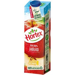 Hortex Sok 100% jabłko 1 L