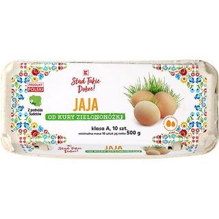 K-Stąd Takie Dobre Jaja od kury zielononóżki 10 szt.