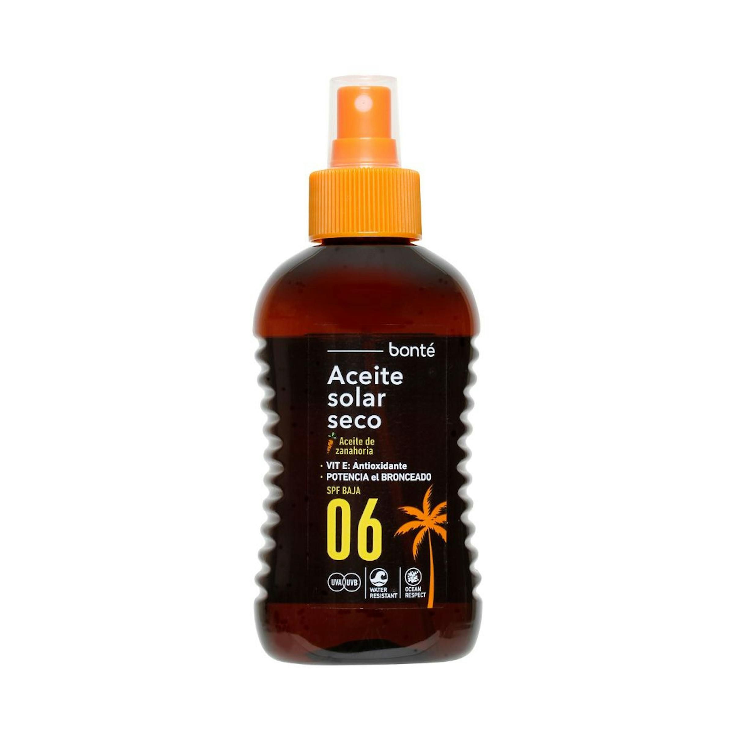 Aceite Solar Bonte Spf6 200Ml (291047)