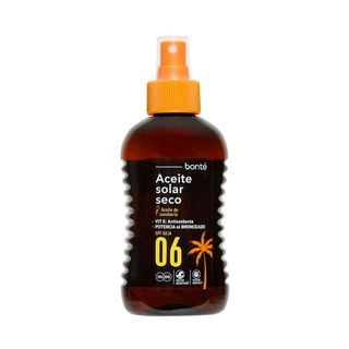 Aceite Solar Bonte Spf6 200Ml (291047)