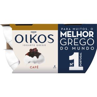 Iogurte Grego Café Oikos Danone (emb. 440 gr (4 un))